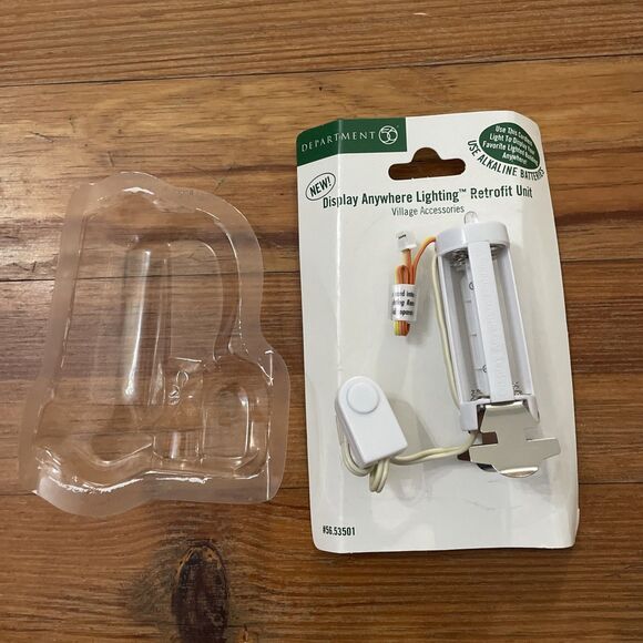 Department 56 Display Anywhere Lighting Retrofit Unit 56.53501 Christmas TESTED - Picture 5 of 7